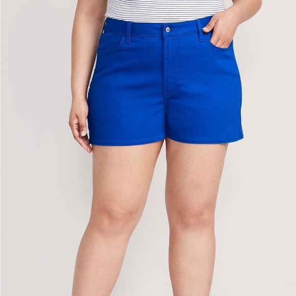 NWT Old Navy High-Waisted Wow Jean Shorts 3-inch inseam Size 20 - Picture 4 of 7